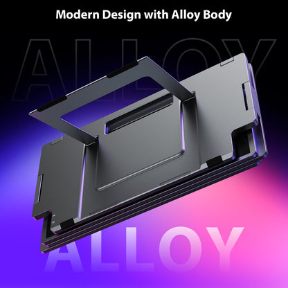 KYY X90G Extender: 15.6" quad monitor, 1080P, one cable, auto rotation, durable alloy design.